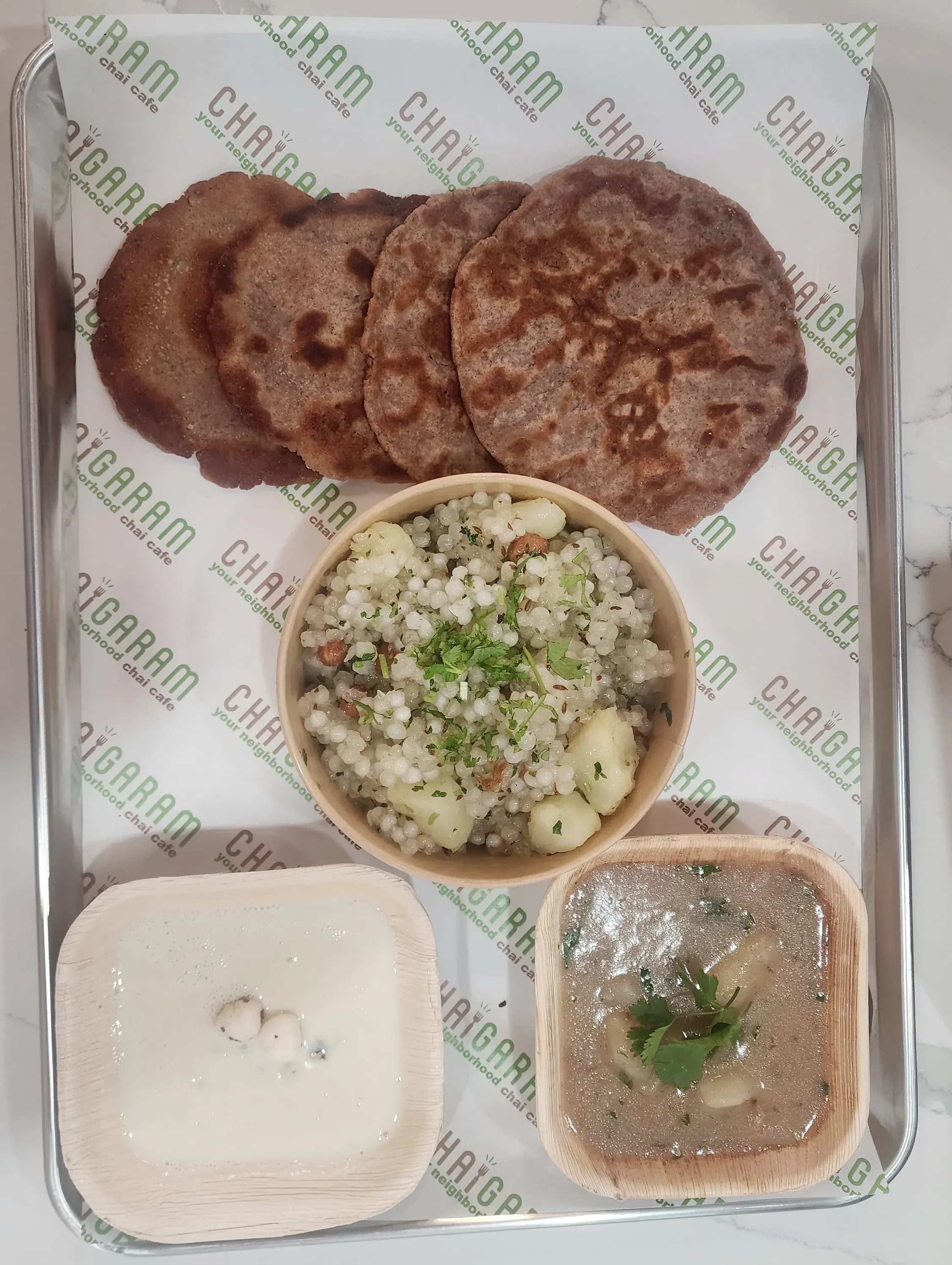 Chai Garam Navratri fasting meal box